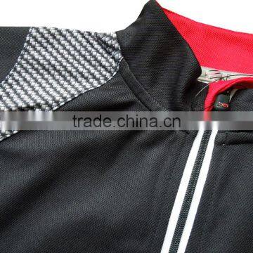 Top Sale Cheap Dry Fit Sublimated Short Sleeve Cycling Jersey Custom photo-3