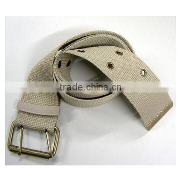 mens high quality fabric cloth belt