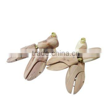 Double Tube Lotus Firm Wood Professional Adjustable Shoe Tree With Metal Cap photo-2