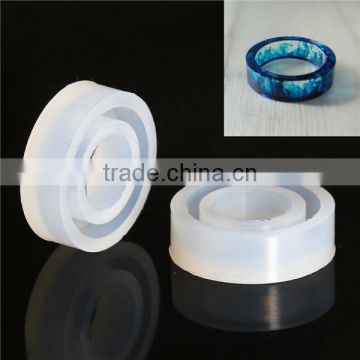 High Quality Finger Ring White Silicone Resin Mold