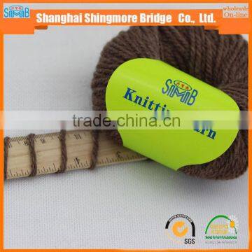 Knitting Yarn China Supplier Best Wholesale Oeko Tex Quality Hand Knitting Wool Yarn photo-4