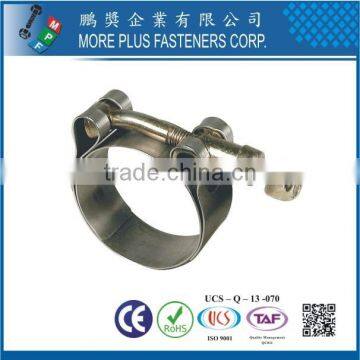 Made in Taiwan Plastic Stainless Steel Large Schlauchklemmen T Bolt Hose Clamp photo-2