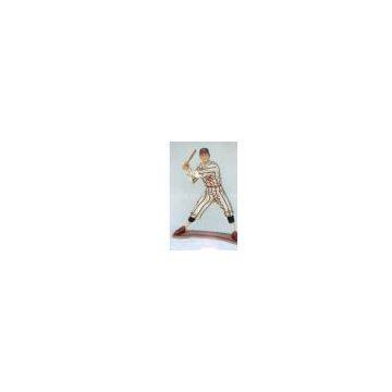 Baseball sports impressions figurine