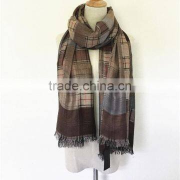 2017 Classic Plaid Pashmina Shawl Pashmina Scarf for Women Wholesale RL-231