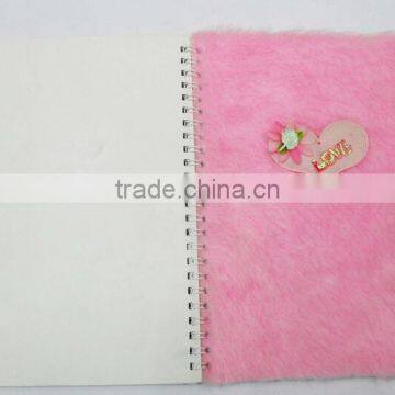 Novel Custom Cartoon Plush Cover Notebook Diary photo-5