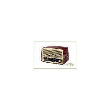 Handmade Wooden Retro Radio MP3 Alarm Clock Radios With LCD Display