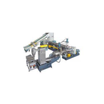 plastic granulation machine for both film and regrind material