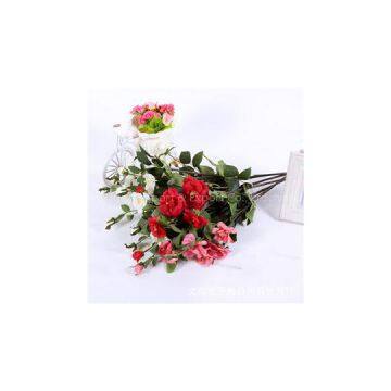 The Simulation Flower Sell Like Hot Cakes Chinese Rose Flower Heads, Home Decoration Artificial Flowers Camellia Flower Heads,Welcome To Sample Custom