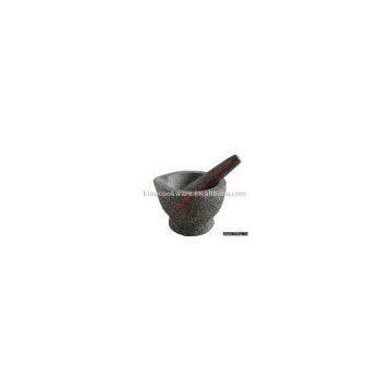 MARBLE MORTAR AND PESTLE 1