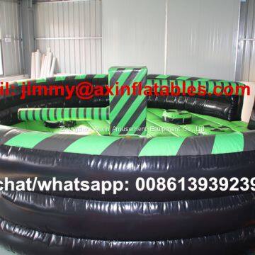 Adult Giant Outdoor Dia 8M Multi-play Inflatable Meltdown Wipeout Games For Sale photo-5