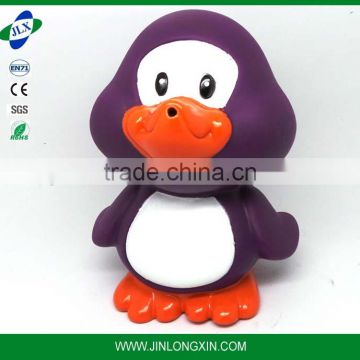 swimming animal figure toys cute duck figure toys squeezable animal figure toy