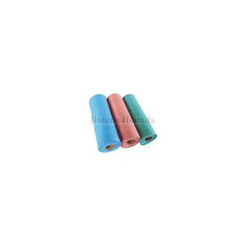 Household spunlace nonwoven cleaning cloth wiping rolls