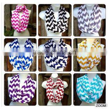 2013Hot Sale!Baby Fashion Printed Scarf For Women And Babies Toddlers Chevron Cotton Scarf Winter Wear Chevron Infinity Scarves