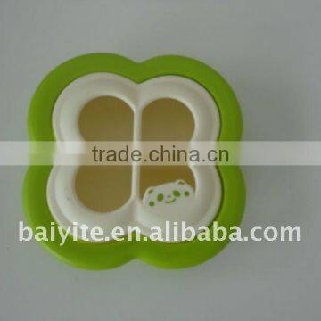 plastic funny flower shape cake mold
