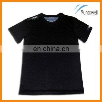 Free custom design men's running shirts / 100% polyester running shirt / quick dry running shirts