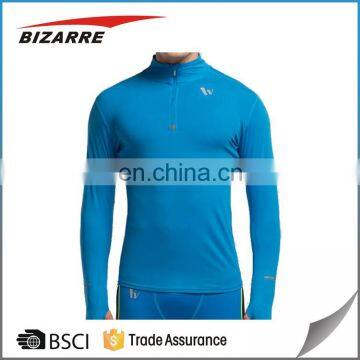 Low MOQ Mens Long Sleeve Compression Tshirts for Gym and Fitness photo-4