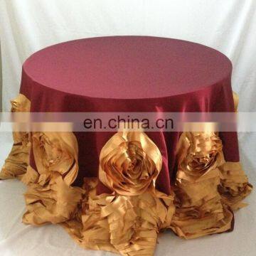 Personalized Custom Fancy Restaurant 120 Round Tablecloth