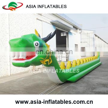 Inflatable Floats Giant Dragon Boat, Inflatable Floating Banana Boat