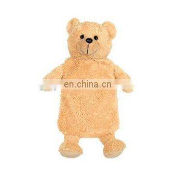 Kids favourite Teddy bear plush materails hot water bottle plush cover