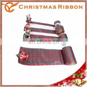 Vertical Stripes In Multiple Colors Ribbon Christmas Lace photo-2