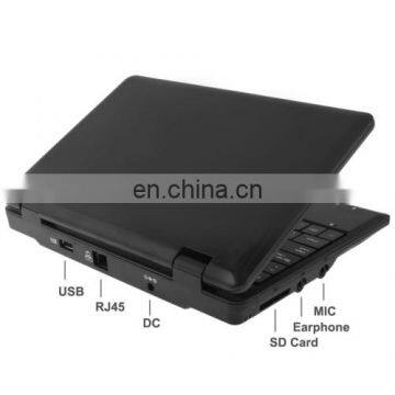 7.0 Inch Windows CE Notebook Computer With WIFI, 512MB RAM + 4GB ROM, CPU: VIA WM8850, 600MHz(Black) photo-2