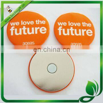 73.5mm custom magnetic button badge