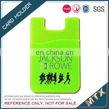 Open Designed Silicon Card Holder for Mobile Phone photo-5