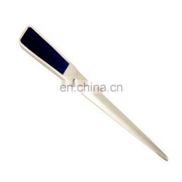 knife shape Manual Power letter opener with engraved logo