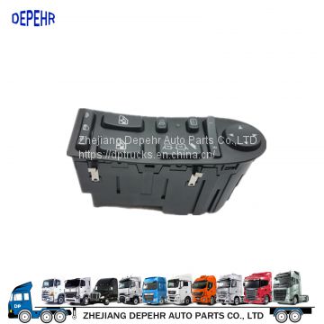 Zhejiang Depehr Heavy Duty European Tractor Body Parts Window Lifter Switch MAN Truck Power Window Switch 81258067045