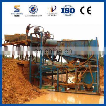 Heavy Duty Gold Mining Plant Equipment With Artificial Grass Carpet photo-4