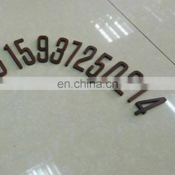 Custom Logo Laser Cutting Metal Hanging Sign