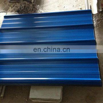 Structural Color Coated Steel Roofing Sheet Width 1200mm 60 - 120g / M2 Coating