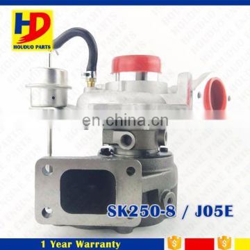 SK250-8 Diesel Engine Turbo J05E For Hino Turbocharger