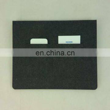 Custom Portable Felt File Folder Bag, Printing Felt Briefcase Portfolio Office Supply Documents Bag With Zipper photo-4