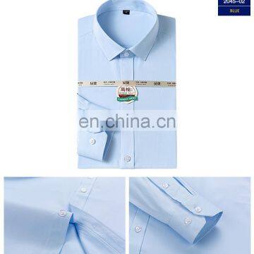 Long Sleeve Easy Care Business Formal Dress Casual Striped Dress Shirt for Men Pantone Sublimation Bag SHIRTS photo-3