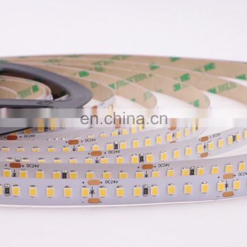 High CRI High efficiency high density high luminous SMD2835 water against DC24V double side PCB led strip light