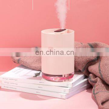Usb Desktop Wireless 1000ml Rechargeable Portable Led Light Mini Air Cordless Humidifier photo-2