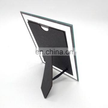 Wholesale Simple Art Glass Picture Frame For Wedding Transparent Glass Panel Photo Frame photo-3