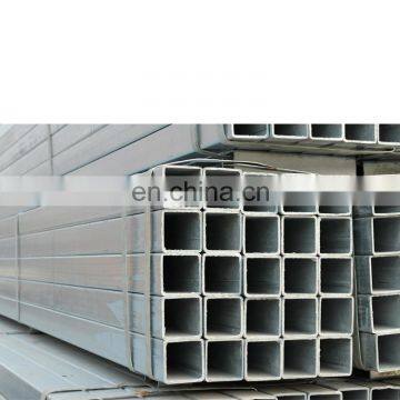 Q195 Q235 galvanized pipe square GI steel pipe