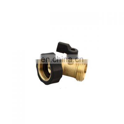 Single Outlet Shut Off Valve Coupling One Way Garden Hose Connector