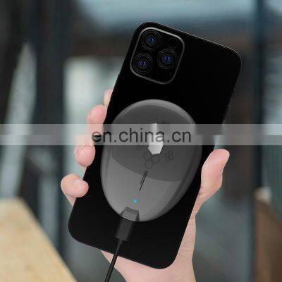 Magnetic Wireless Charger Ready for Ship Manufacture Mobile Phone wholesale Wireless Charging Magnetic for Iphone 12 Pro Max 11