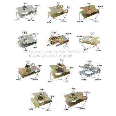 150pcs Metal Auto Body Rivet Fastener Push Clip Screw Kit Tool photo-3