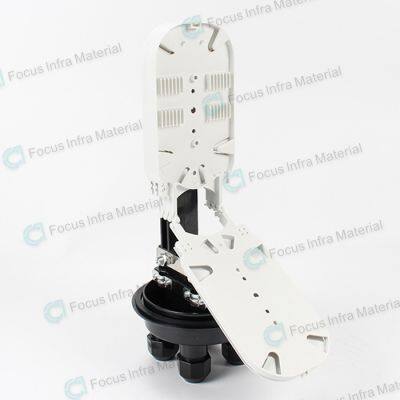 2 Inlets 2 Outlets Outdoor Aerial Dome Fiber Optical Splice Closure photo-2
