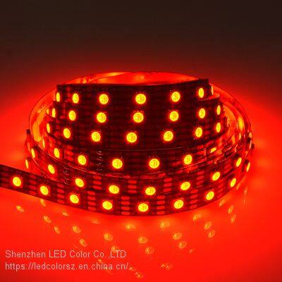 5V LED Strip Light RGB LC8823 Black PCB SMD 5050 for Party Decoration photo-3