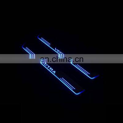 Led Door Sill Plate Strip for opel vectra dynamic sequential style Welcome Light Pathway Accessories