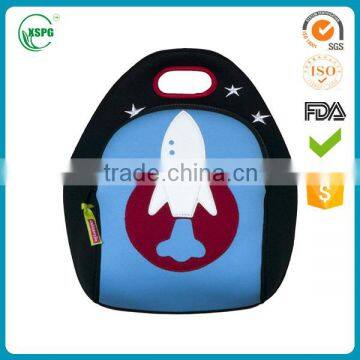 Wholesale Neoprene Cartoon Lunch Bag for kids