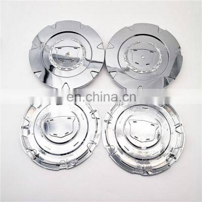 Chrome Custom Car Decoration 197 mm ABS Blank Car Wheel Center Cover