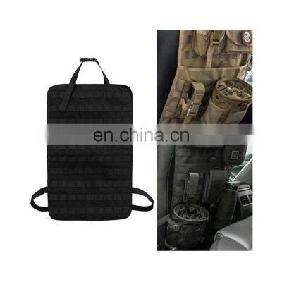 Tactical 600D Nylon Car Seat Back Seat Covers Back Hot Sell Car Organizer Pu Leather photo-4