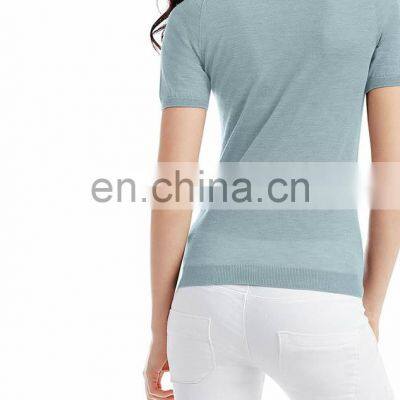 the New Fashion Cashmere T Shirt 100% Cashmere Crew Neck Jumper Sweater Women photo-2