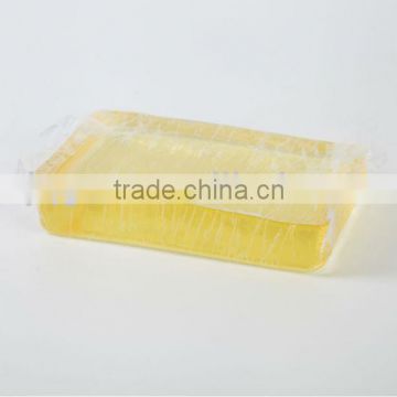 Non-toxic hot melt pressure sensitive adhesive backed